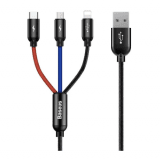 Baseus Datu Kabelis USB A - USB C / micro USB / IP Lightning 1,2 m Baseus Datu Kabelis USB A - USB C / micro USB / IP Lightning 1,2 m